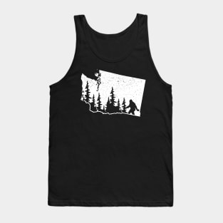 Washington Bigfoot State Tank Top